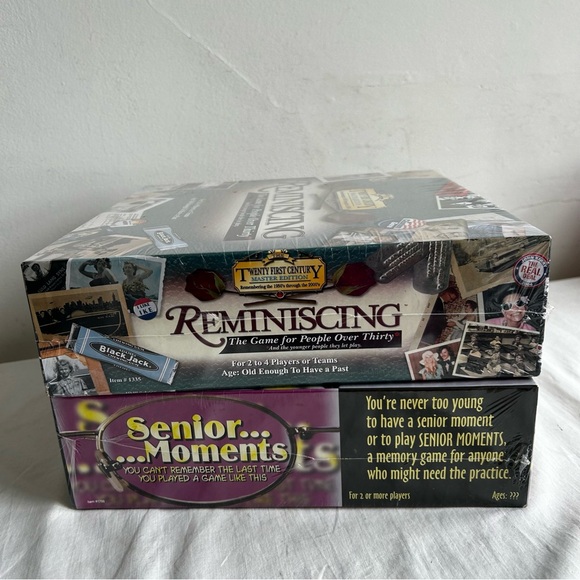 Lot of 2 New TDC Board Games Senior Moments & Reminiscing - Picture 6 of 7
